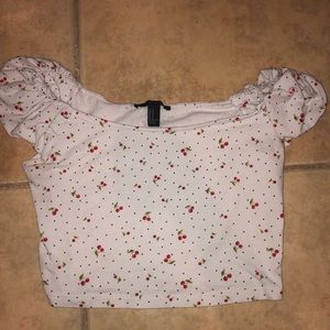 cherry crop top